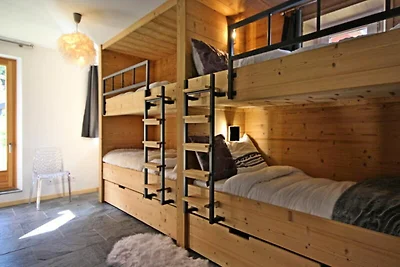 Chalet mit Blick auf den Mont Blanc,...