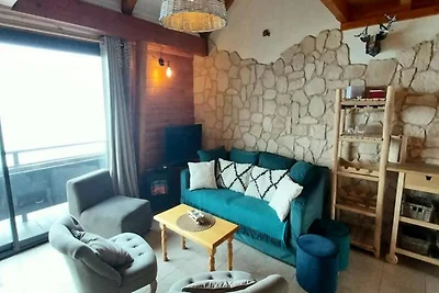 Appartement in Réallon met uitzicht op de...