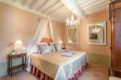 Villa in der Toskana mit Weinbergblick