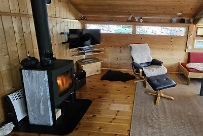 Naturhytte mit Gästehaus