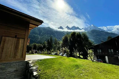 Chalet a Les Praz con vista sul Monte Bianco