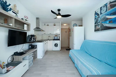 Zonnig appartement in Agde met gedeeld...