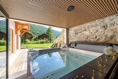 Chalet a La Clusaz con piscina e jacuzzi