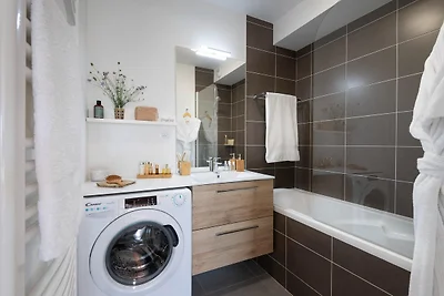 Schilderachtige duplex-oase voor 6 personen