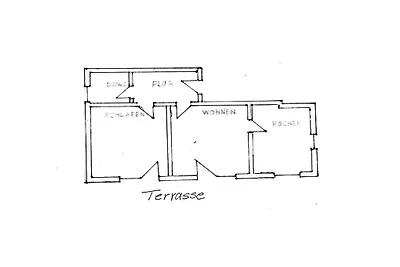 Ferienwohnung mit 2 Schlafzimmer