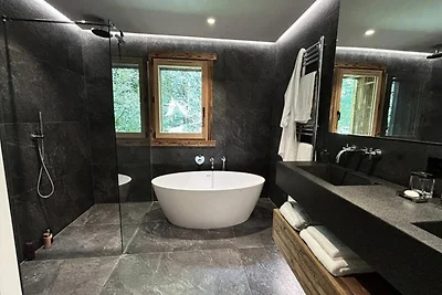 Chalet a Les Praz con vista sul Monte Bianco