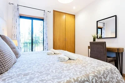 Wohnung in Luz mit Pools und Strandzugang