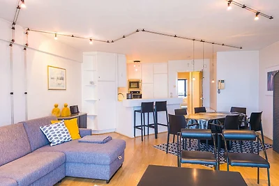 Appartement met twee terrassen en zeezicht