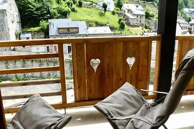 Ferienwohnung in den Pyrenäen mit Bergblick