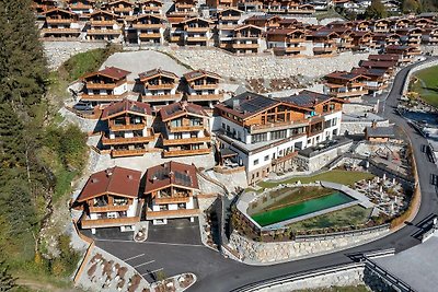 Chalet di lusso vicino a un piccolo pendio