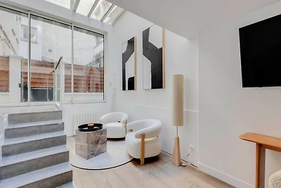 Pariser Maisonette-Wohnung mit 1 Schlafzimmer...