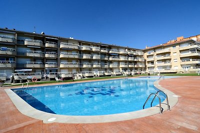 Wohnung in Estartit mit Meeresstrand