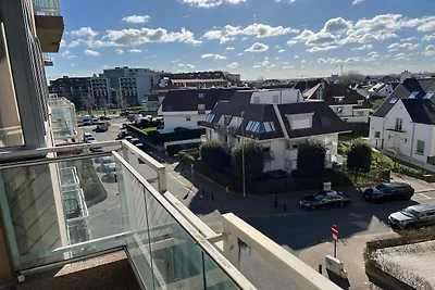 Appartement aan zee met terras