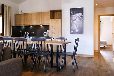 Apartment mit 3 Schlafzimmern und Bergblick