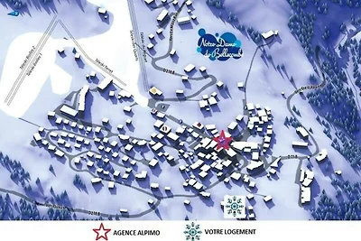 Appartamento di 2 locali a Notre-Dame-de-Bell...