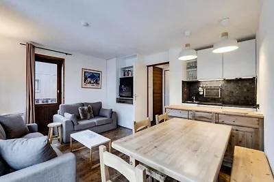 Helle Wohnung am Fuße der Pisten.