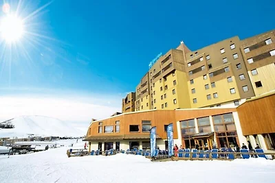 Ferienhaus in den Alpen mit Skipiste