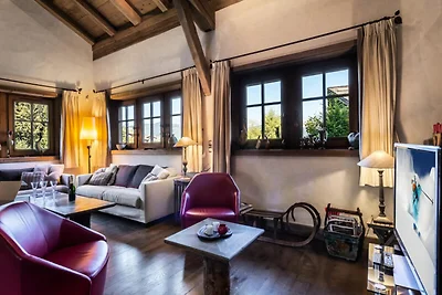 Chalet in Megève mit Pool und Sauna