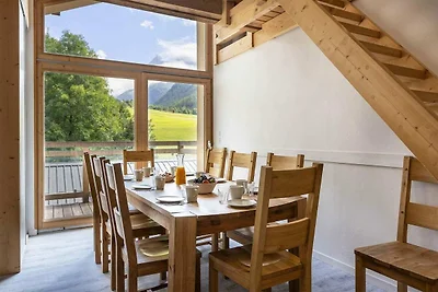 Ferienwohnung über 2 Etagen mit Bergblick
