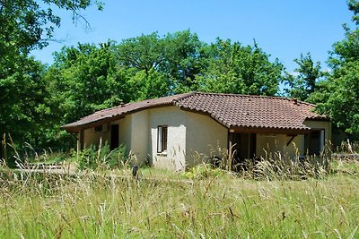Haus mit überdachter Terrasse