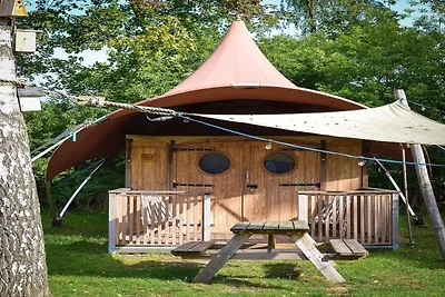 Glamping-Oase mit bohemischem Flair
