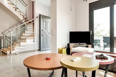 Moderne Villa in Adelianos Kampos in...