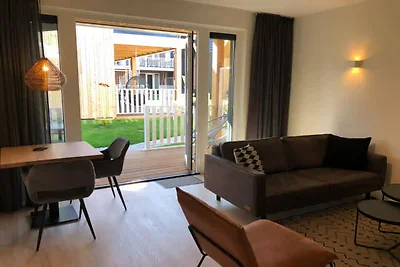 Schöne Lodge in Strandnähe