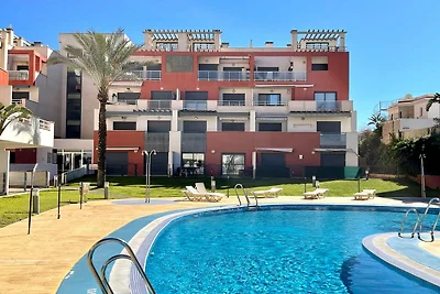 Wohnung nahe Strand mit Pools und Whirlpool
