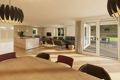 Geräumiges Ferienhaus mit Blick auf den Creek