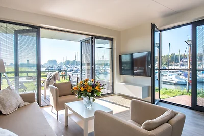 Wohnung in Kamperland mit Hafenblick