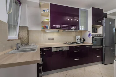 Apartment in Arbanija mit Sprudelbad