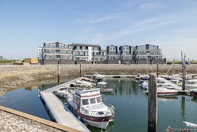 Aangenaam strandhuis met balkon/terras