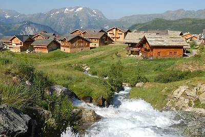 Chalet met open haard in Alpe d'Huez