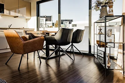 Schwimmendes Hausboot in Peenemünde