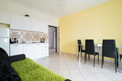 Apartment mit einem Schlafzimmer und Terrasse