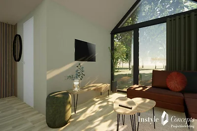 Gemütliche Hütte für 6 Personen am Angelteich