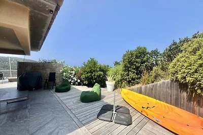 Villa in Tizzano mit Meerblick