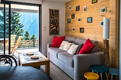 Apartment in Venosc mit Blick auf den...