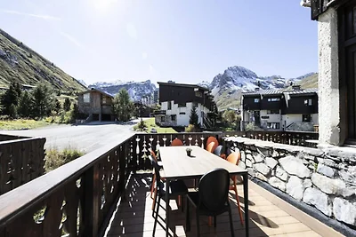 Apartment in Tignes mit Zugang zur Sauna