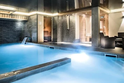 Wohnung in La Clusaz mit Wellness & Aussicht