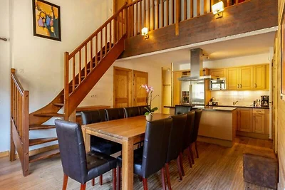 Wohnung in Vallorcine mit Spa & Pool