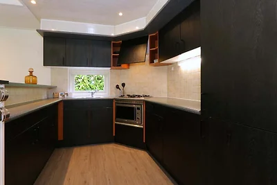 Chalet de bienestar con terraza