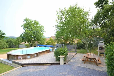 Ferienhaus in Largentière mit Pool