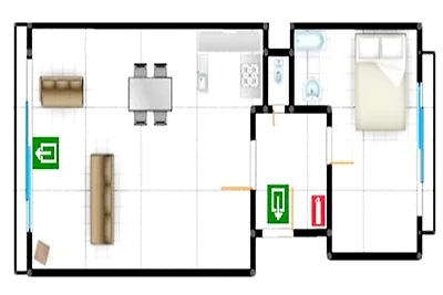 Wohnung in Middelkerke, am Meer