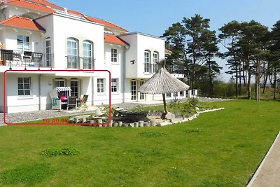 Met terras op het zuiden in het huis met uitz...