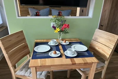 Hühnergott beim Boddenstrand