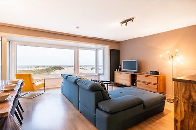 Appartement aan zee met balkon