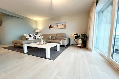 Modern appartement in Wenduine met terras