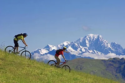 Wohnung in den Alpen mit Aussicht