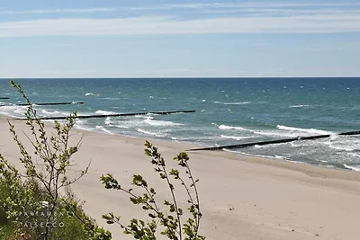 Wohnung nahe Ostsee mit Balkonblick